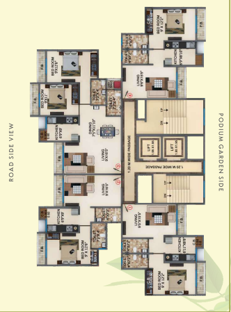  green-avenue-1a 1A Cluster Plan