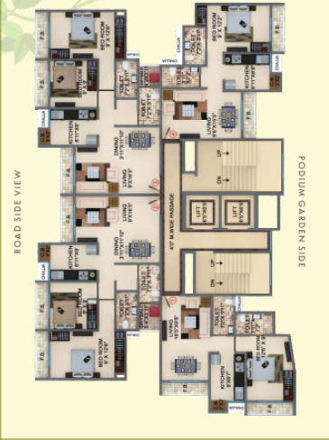  green-avenue-1a 1A Cluster Plan