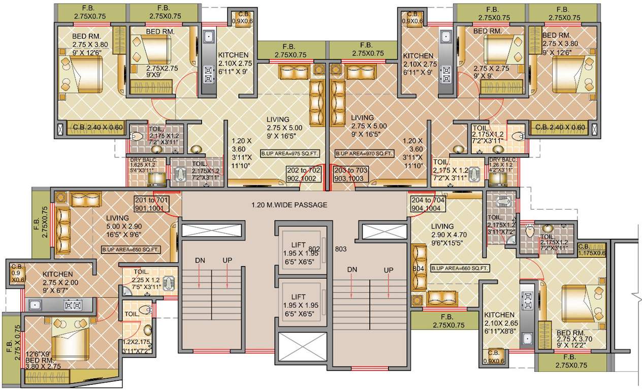  green avenue 1a Images for Cluster Plan of Virat Green Avenue 1A