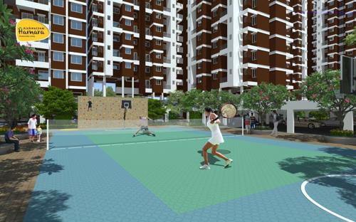  aishwaryam-hamara-phase-ii Badminton Court