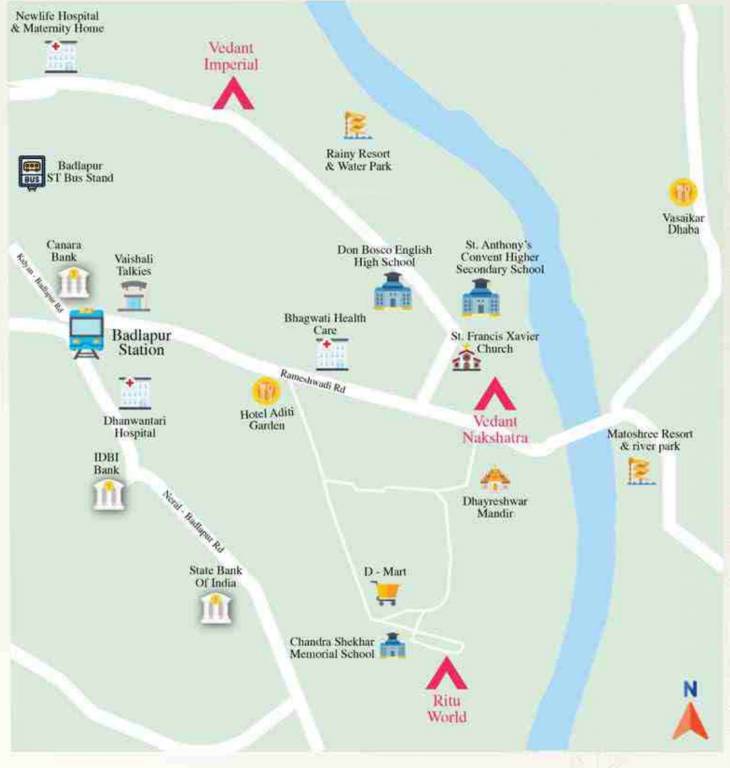  vedantnakshatra l phase 3 Location Plan