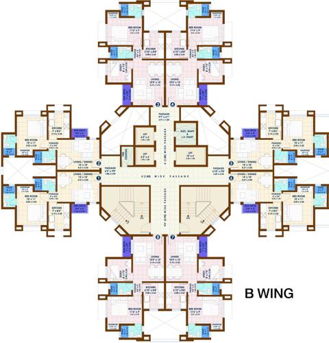  city-kalyan-cypress-b Images for Cluster Plan of Nirmal City Kalyan Cypress B