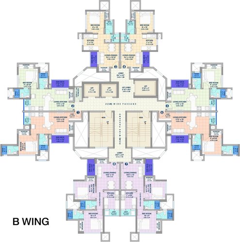 Images for Cluster Plan of Nirmal City Kalyan Riviera B