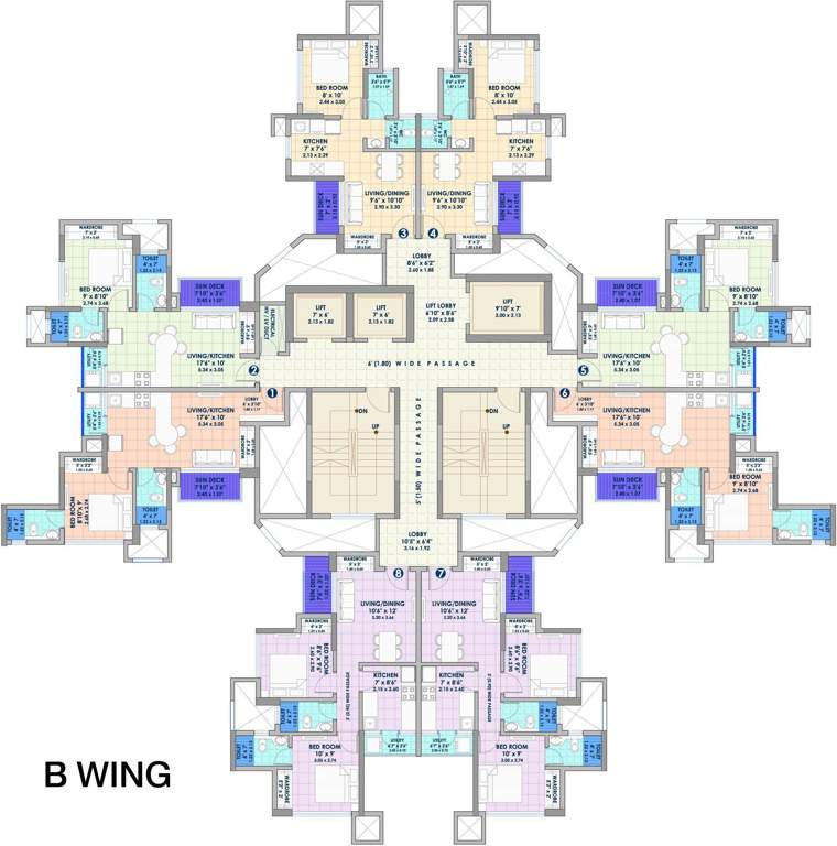 Images for Cluster Plan of Nirmal City Kalyan Riviera B