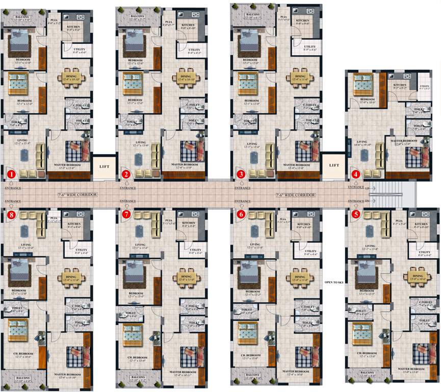 Images for Cluster Plan of Sirisha Siris Lotus Grande