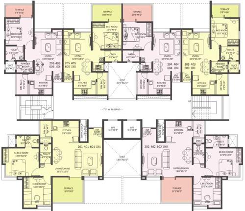 Images for Cluster Plan of Satav Grande Ventila Phase 1 Wing B