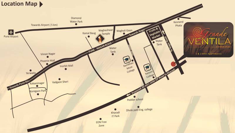 Images for Location Plan of Satav Grande Ventila Phase 1 Wing B