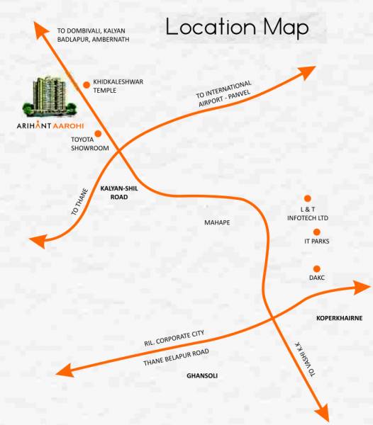 Images for Location Plan of Arihant Aarohi Phase I