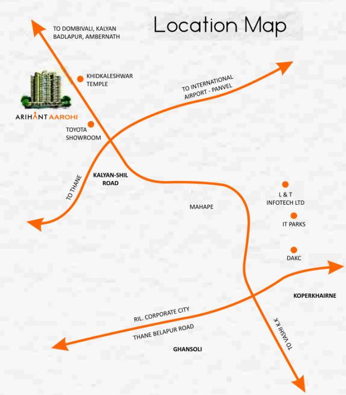 Images for Location Plan of Arihant Aarohi Phase I
