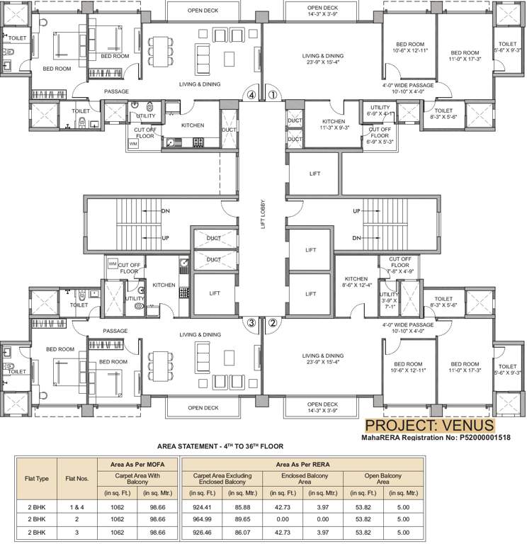  venus Images for Cluster Plan of Hiranandani Venus