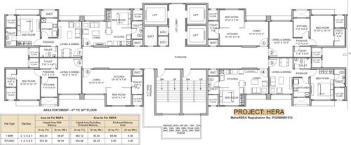  hera Images for Cluster Plan of Hiranandani Hera