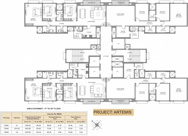 Images for Cluster Plan of Hiranandani Artemis