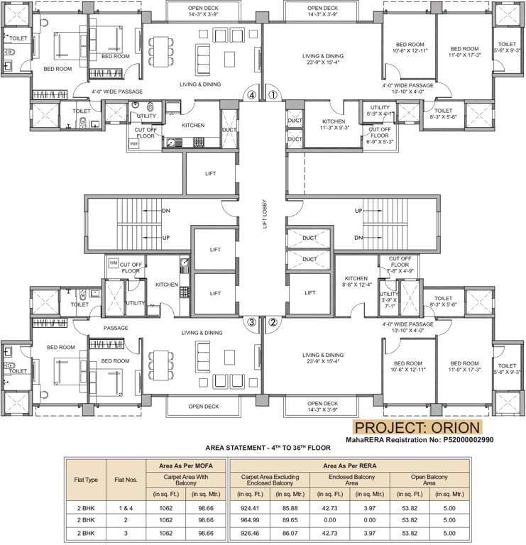  orion Images for Cluster Plan of Hiranandani Orion