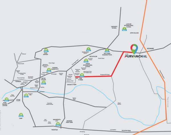 Images for Location Plan of VTP Purvanchal Phase 2 C D E