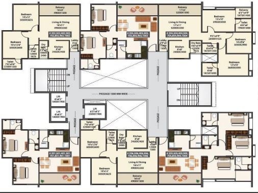  insignia-building-a-and-b Building A Cluster Plan