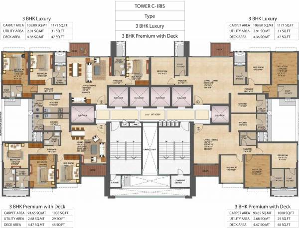 Images for Cluster Plan of Runwal Bliss Wing C