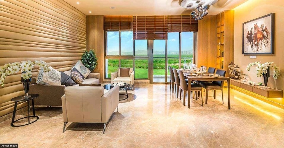 runwal bliss wing a Living Area