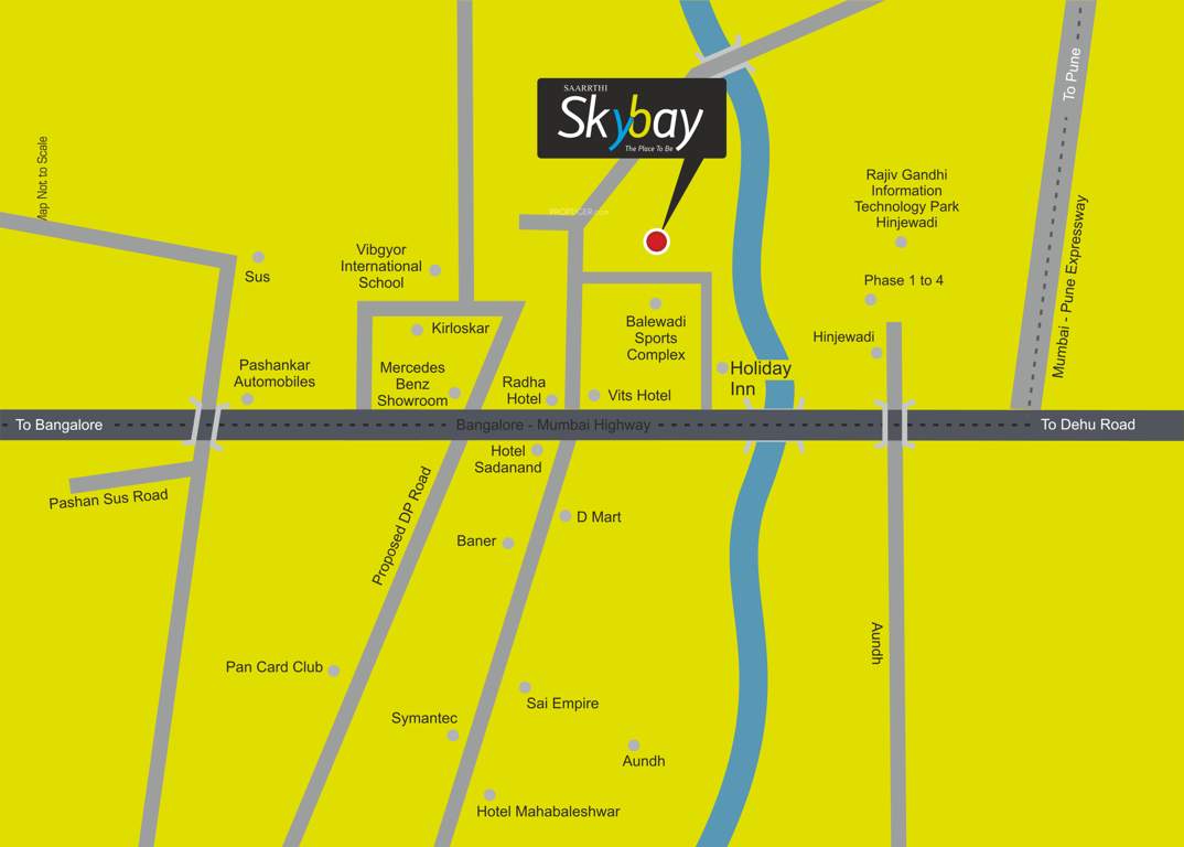 Images for Location Plan of Saarrthi Skybay Phase I
