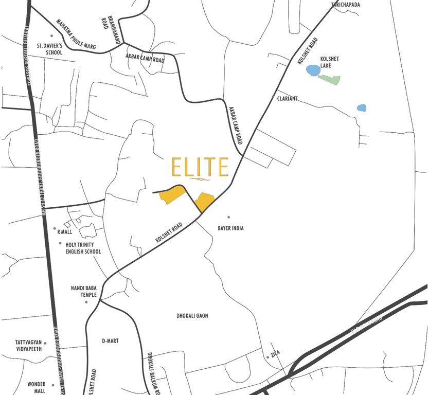 Images for Location Plan of Wadhwa Elite Platina 19