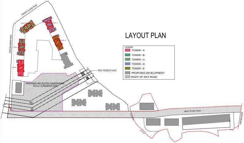 Images for Layout Plan of Runwal Bliss Wing E