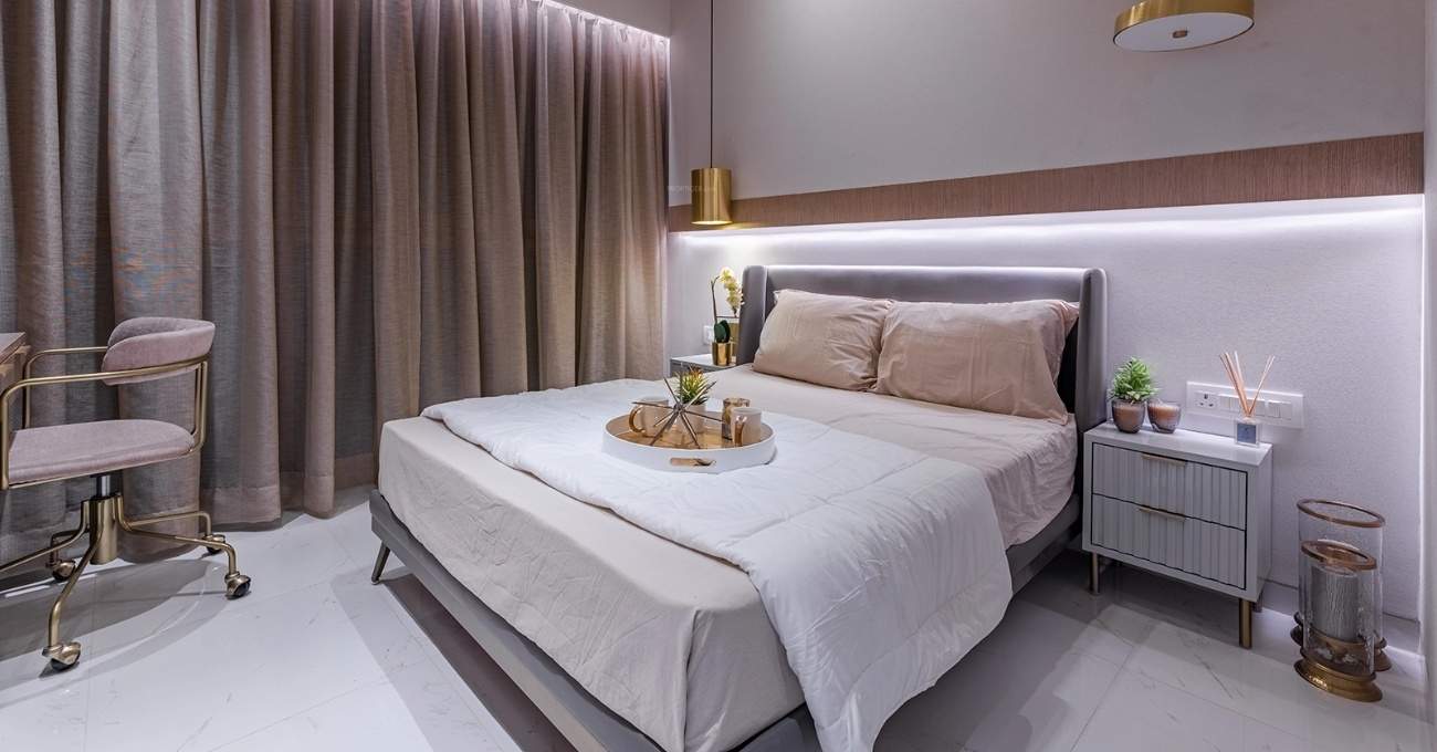  gardenvista at runwal bliss Bedroom