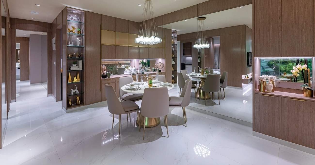  gardenvista at runwal bliss Dining Area