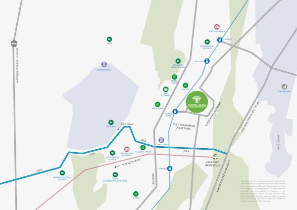 Images for Location Plan of Runwal Bliss Wing D