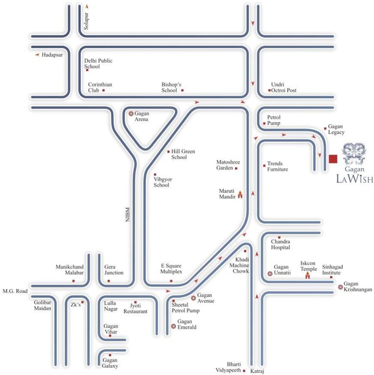  lawish phase 2 Images for Location Plan of Gagan Lawish Phase 2
