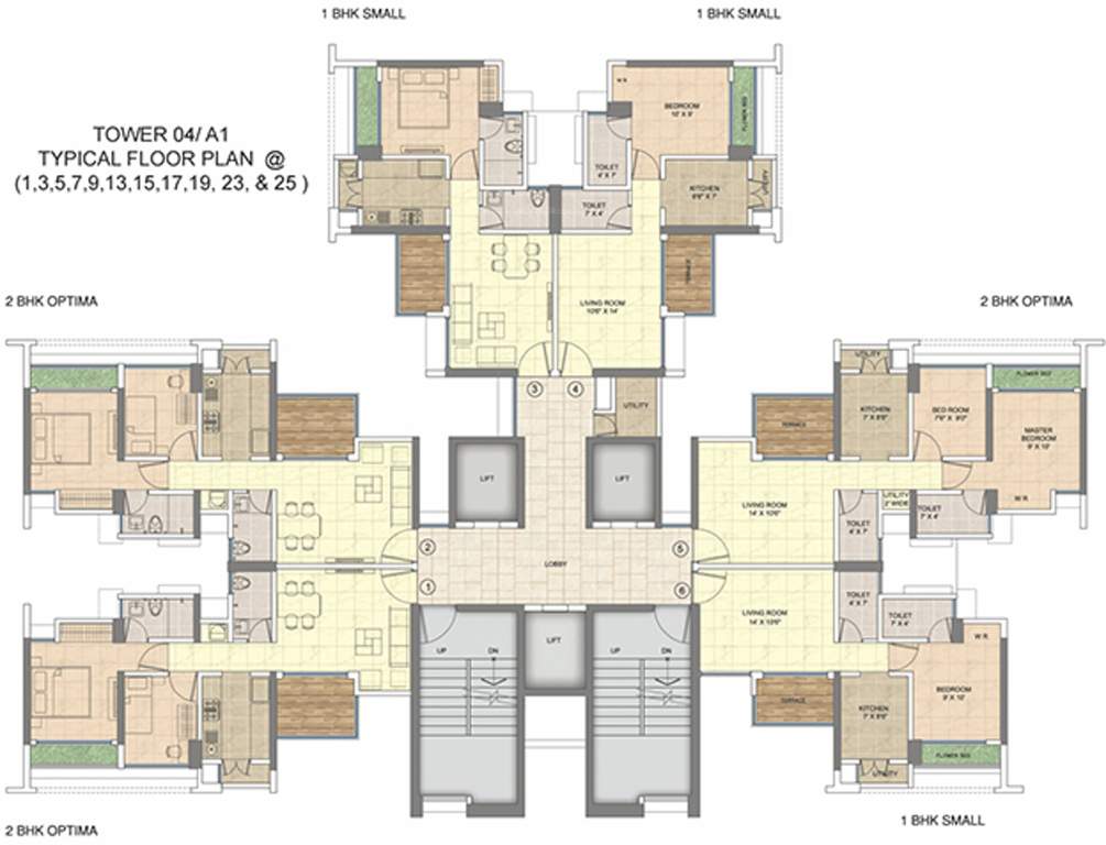  my city phase i part ii Images for Cluster Plan of Runwal My City Phase I Part II