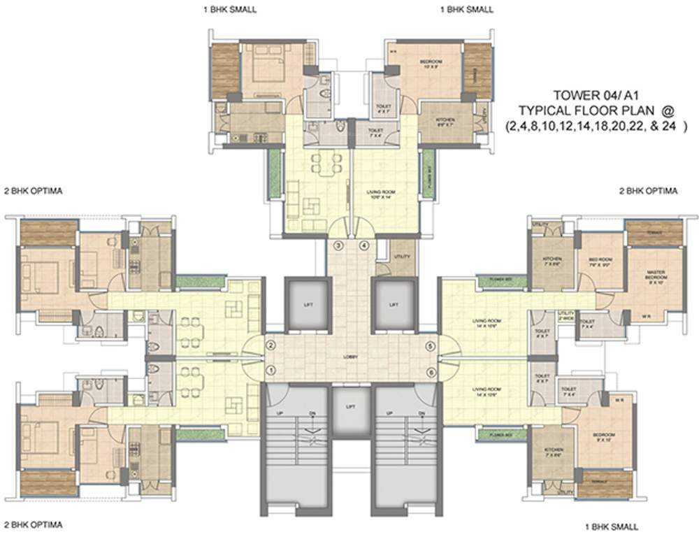  my city phase i part ii Images for Cluster Plan of Runwal My City Phase I Part II