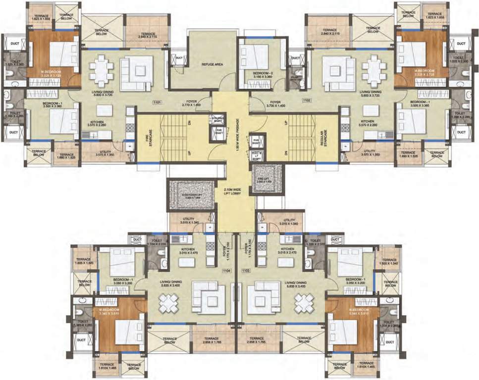  purva silversands Images for Cluster Plan of Purva Purva Silversands