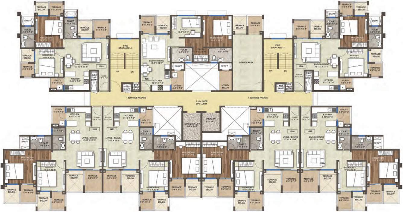  purva silversands Images for Cluster Plan of Purva Purva Silversands