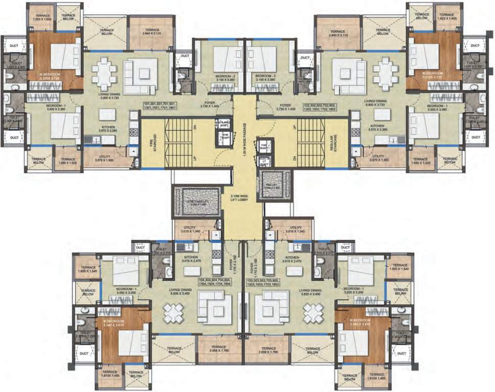  purva silversands Images for Cluster Plan of Purva Purva Silversands