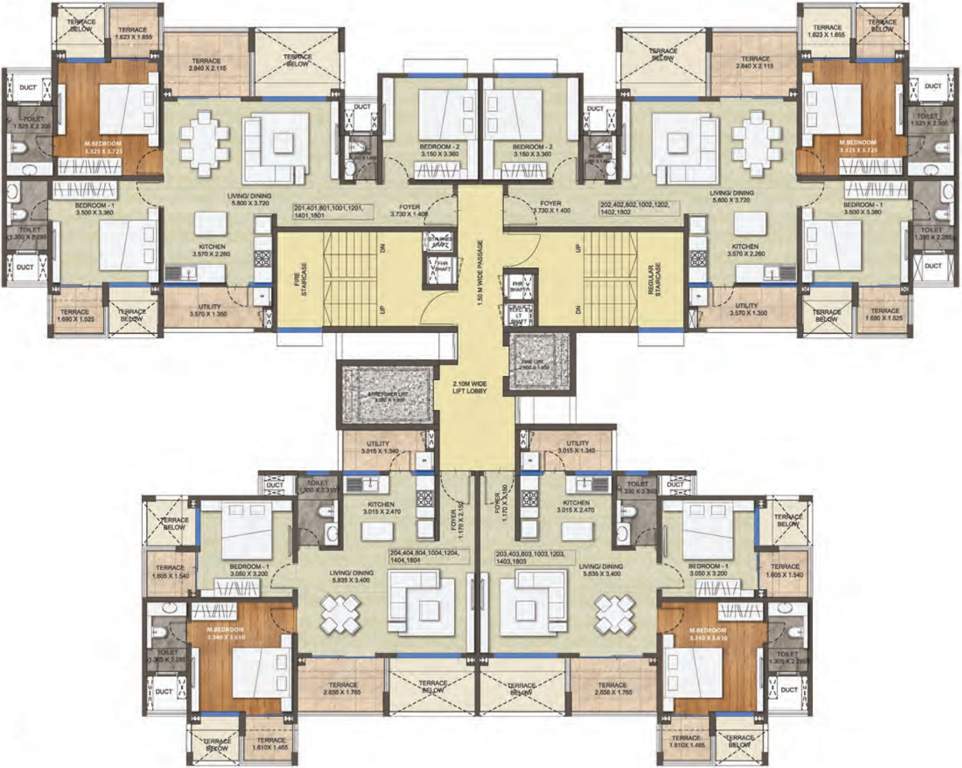  purva silversands Images for Cluster Plan of Purva Purva Silversands