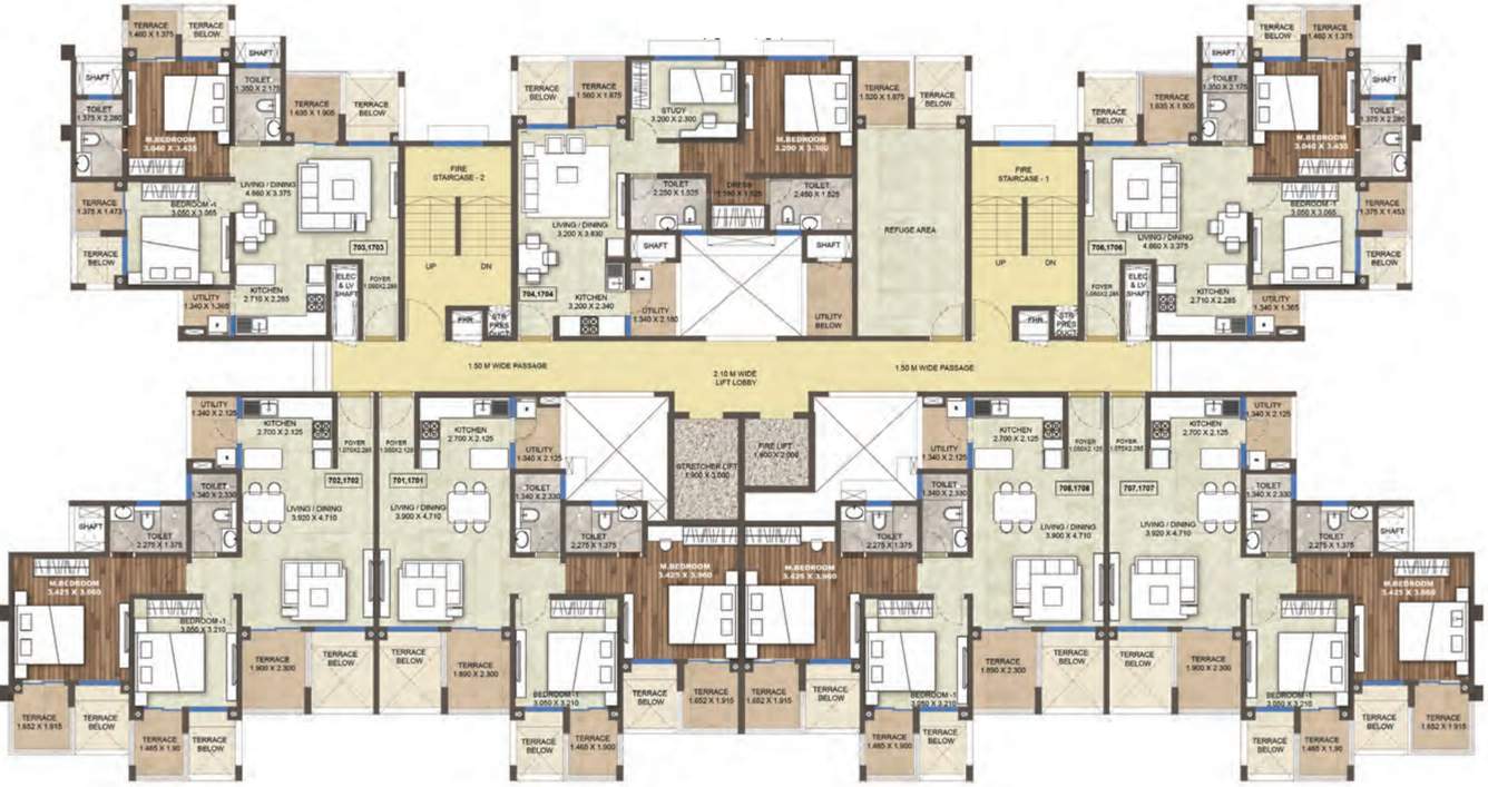  purva silversands Images for Cluster Plan of Purva Purva Silversands