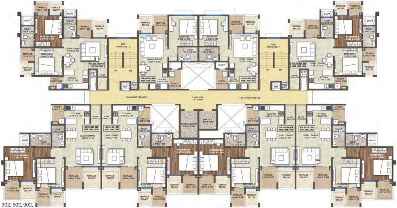  purva silversands Images for Cluster Plan of Purva Purva Silversands