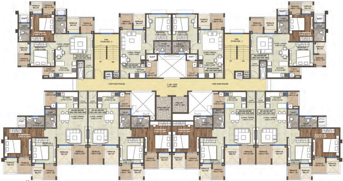  purva silversands Images for Cluster Plan of Purva Purva Silversands