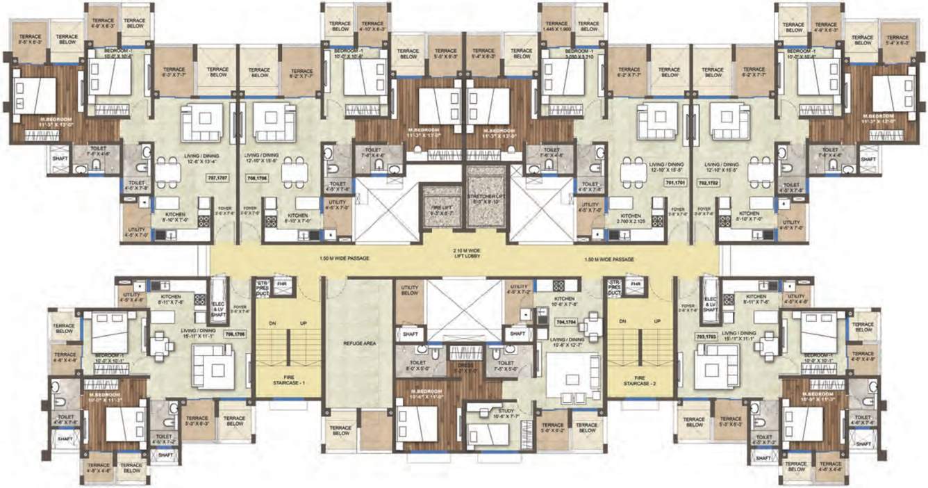  purva silversands Images for Cluster Plan of Purva Purva Silversands