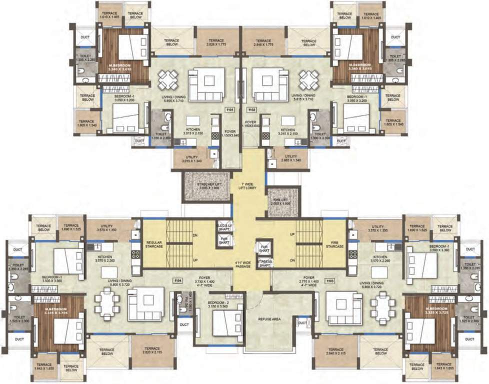  purva silversands Images for Cluster Plan of Purva Purva Silversands