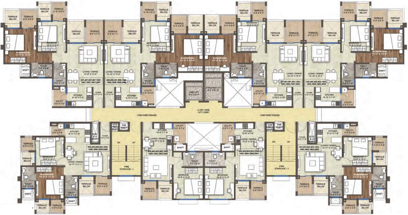  purva silversands Images for Cluster Plan of Purva Purva Silversands