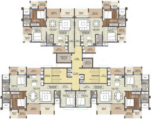  purva-silversands Images for Cluster Plan of Purva Purva Silversands