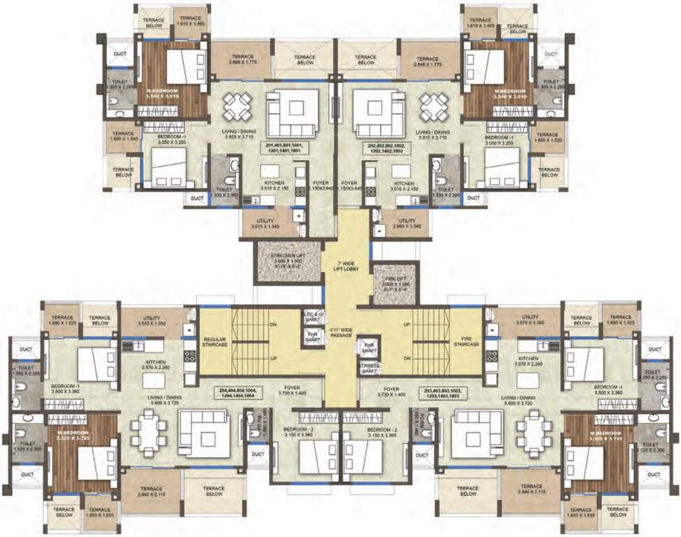  purva silversands Images for Cluster Plan of Purva Purva Silversands