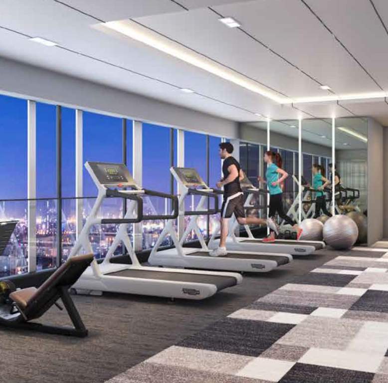  purva silversands phase 1 building 4 to 9 Gymnasium