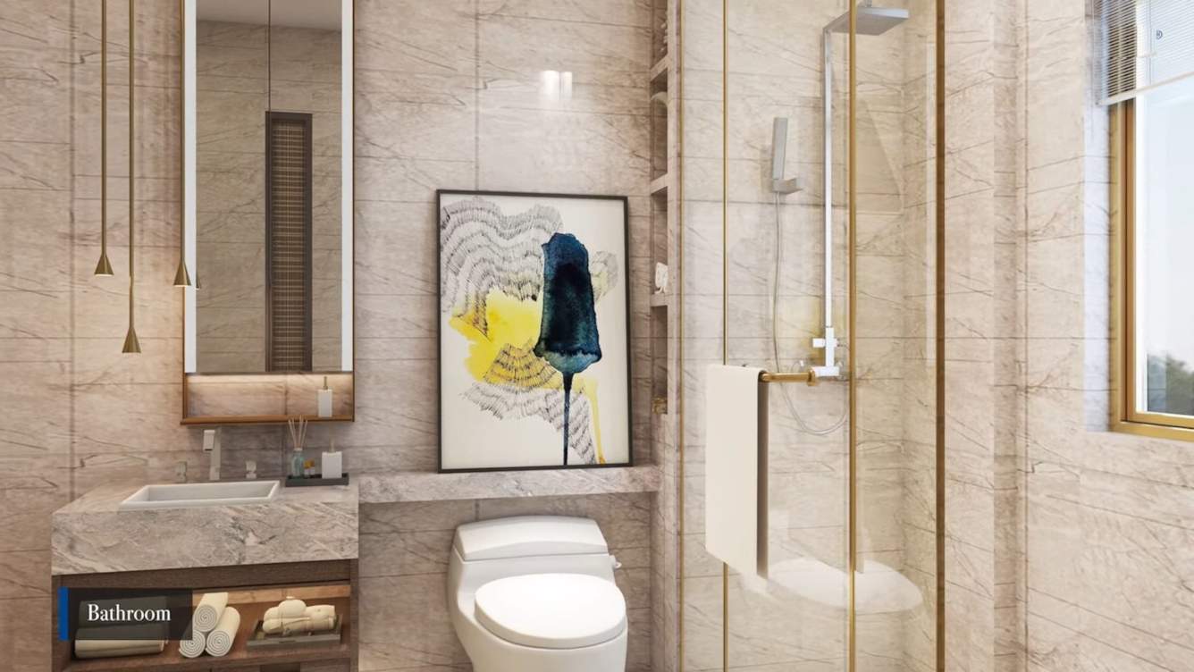  purva silversands phase 1 building 4 to 9 Bathroom