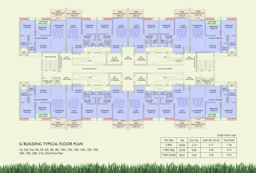 Images for Cluster Plan of Kolte Patil Life Republic Sector R16 16th Avenue