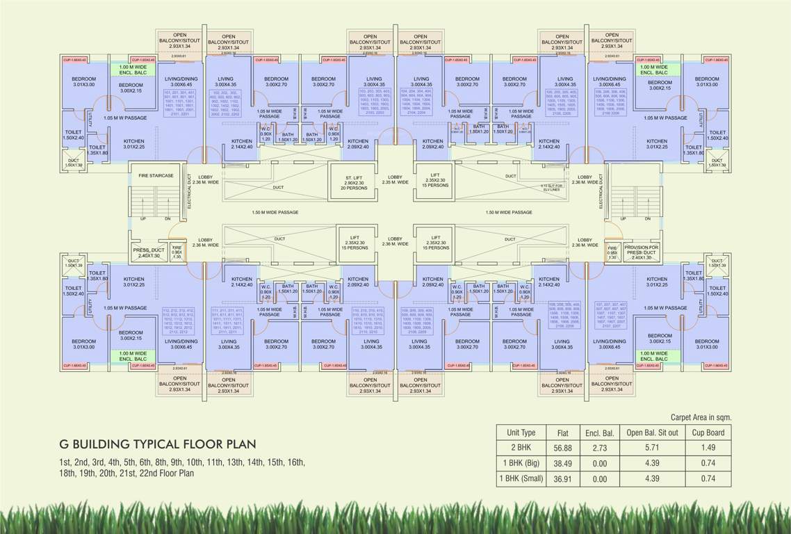Images for Cluster Plan of Kolte Patil Life Republic Sector R16 16th Avenue