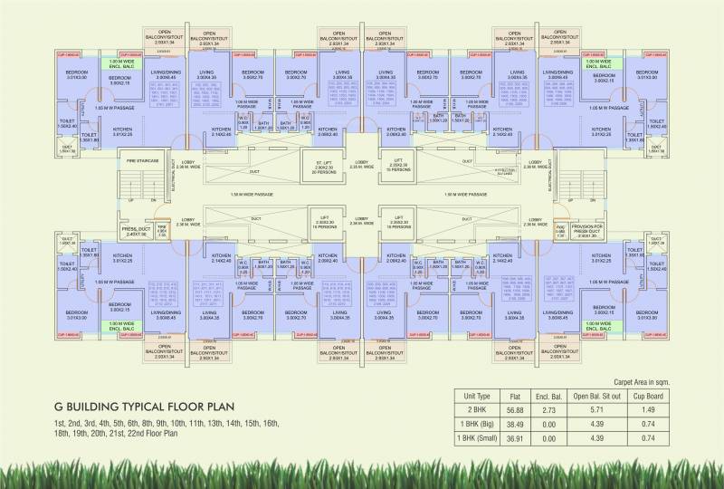 Images for Cluster Plan of Kolte Patil Life Republic Sector R16 16th Avenue