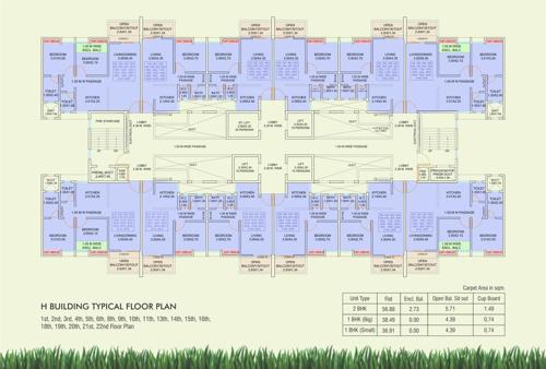 Images for Cluster Plan of Kolte Patil Life Republic Sector R16 16th Avenue