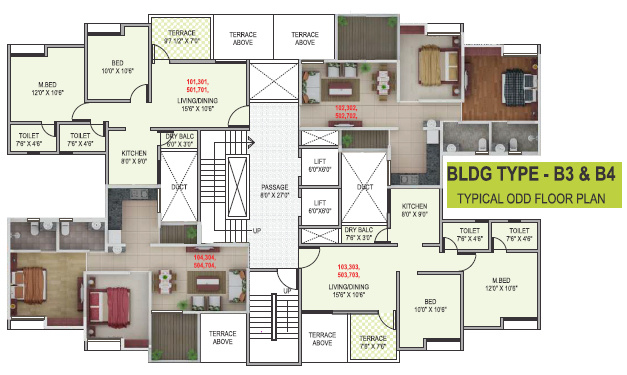  f5 green county Building A1 Cluster Plan