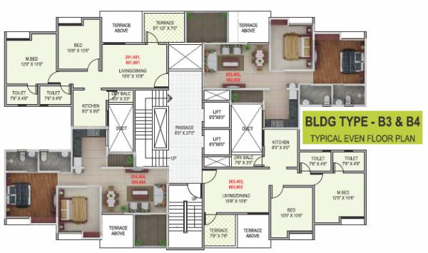  f5-green-county Building B1 Cluster Plan